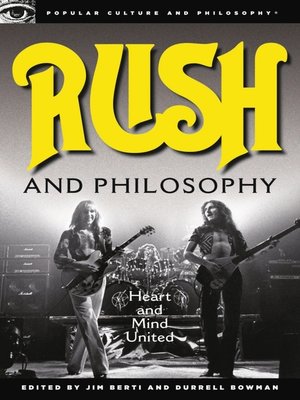 cover image of Rush and Philosophy